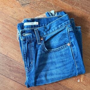 Levi's Women's Low Pro  Straight Leg Jeans - Classic Blue